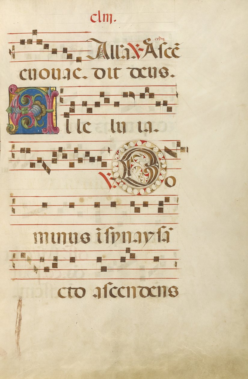 Dekorerad Initial A; Dekorerad Initial D av Unknown artist