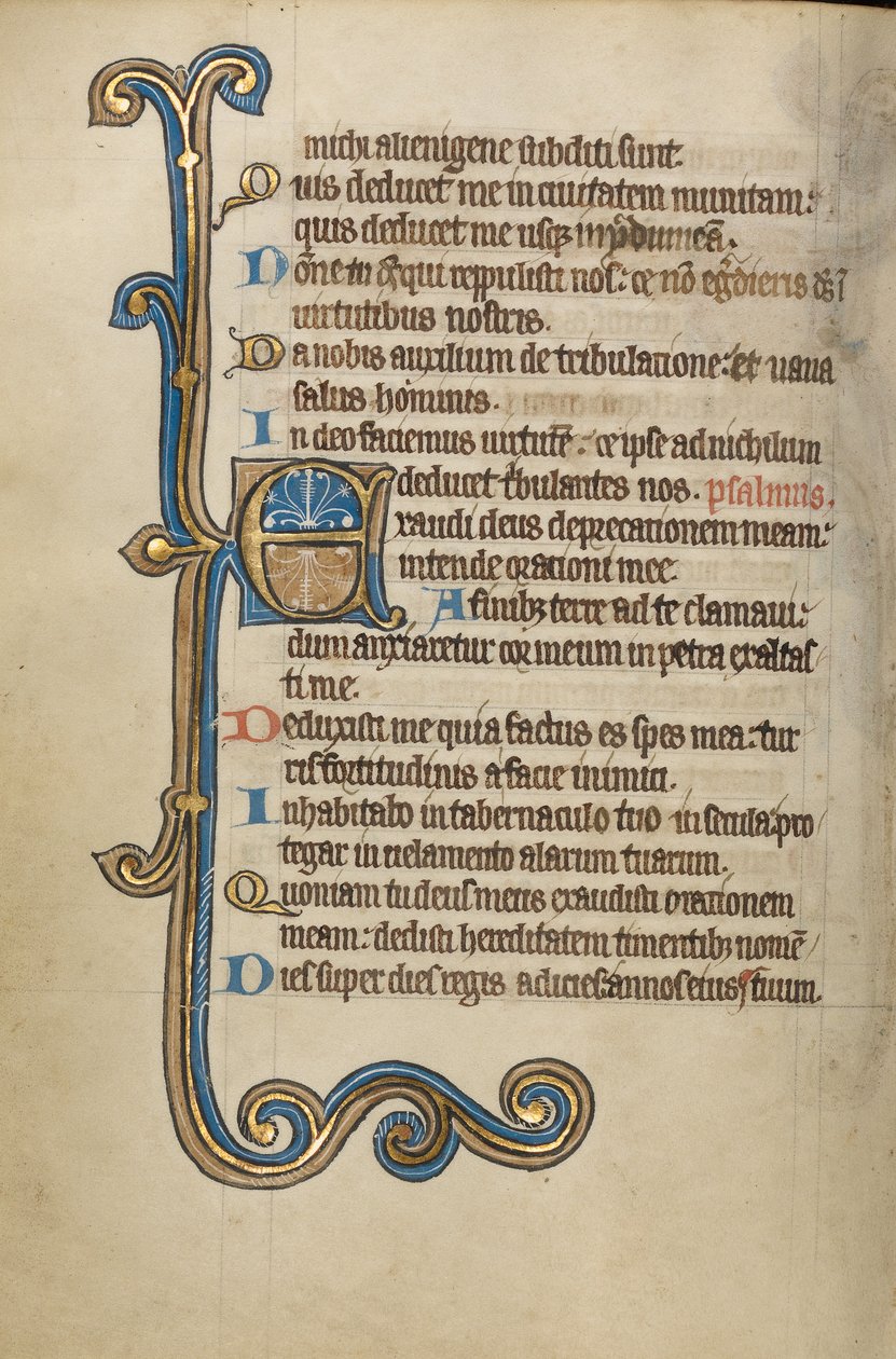 Dekorerad initial E av Unknown artist