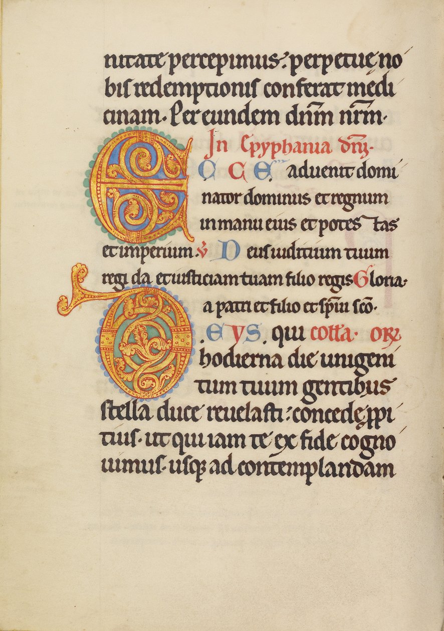 Dekorerad Initial E; Dekorerad Initial D av Unknown artist