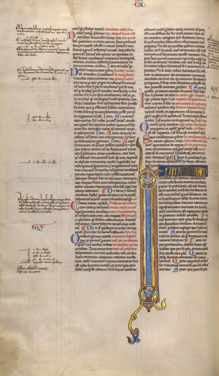 Dekorerad Initial I av Unknown artist