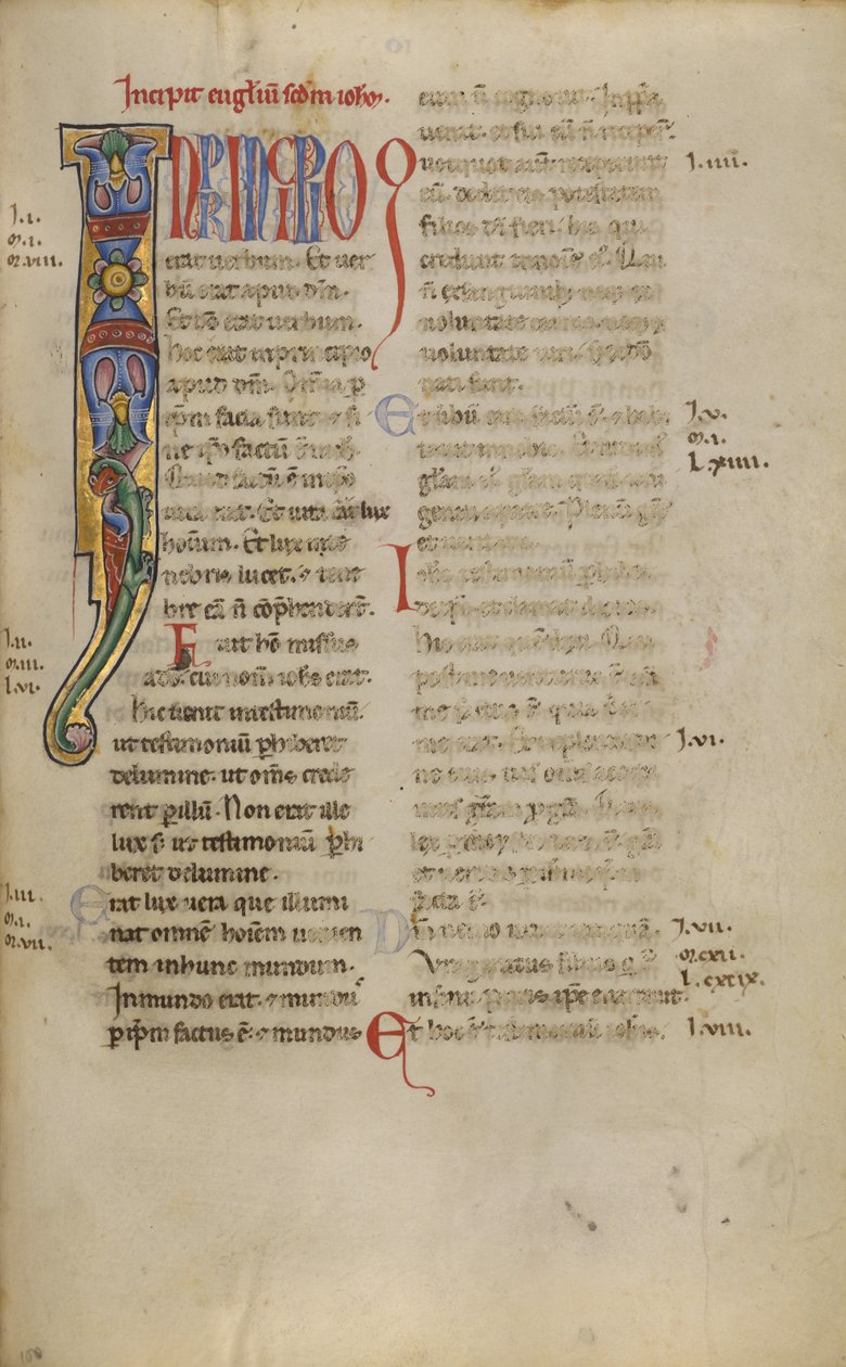 Dekorerad Initial I av Unknown artist