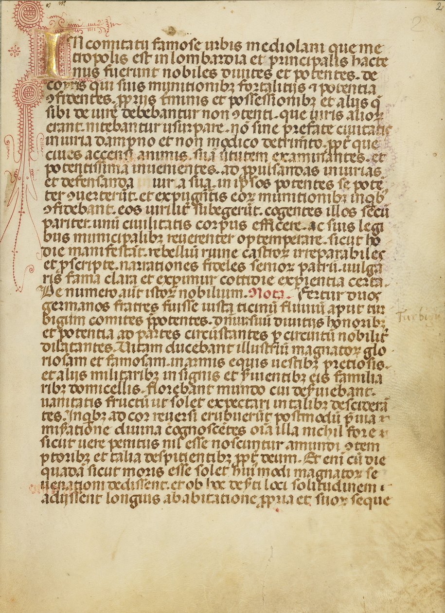 Dekorerad Initial I av Unknown artist