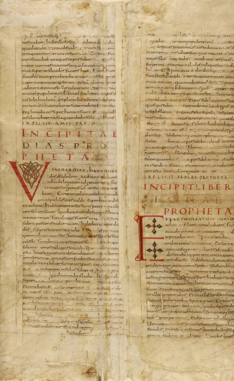 Dekorerad initial V; Dekorerad initial E av Unknown artist