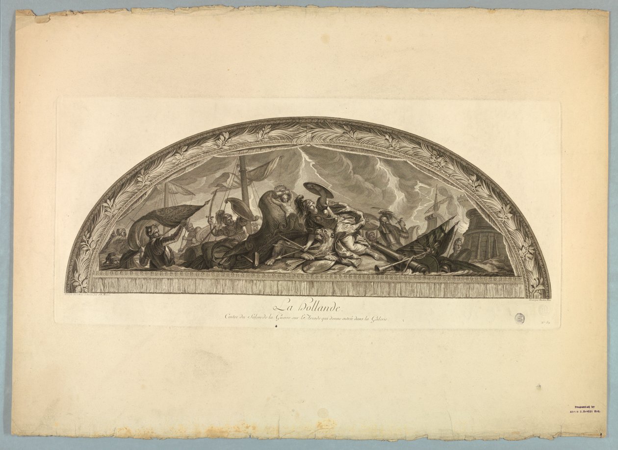 Dekorationer av Lebrun och Mignard på slottet i Versailles av Unknown artist