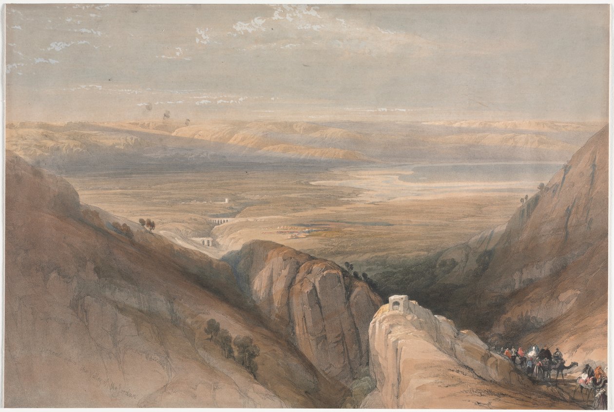 Nedstigning från Jordandalen av Unknown artist