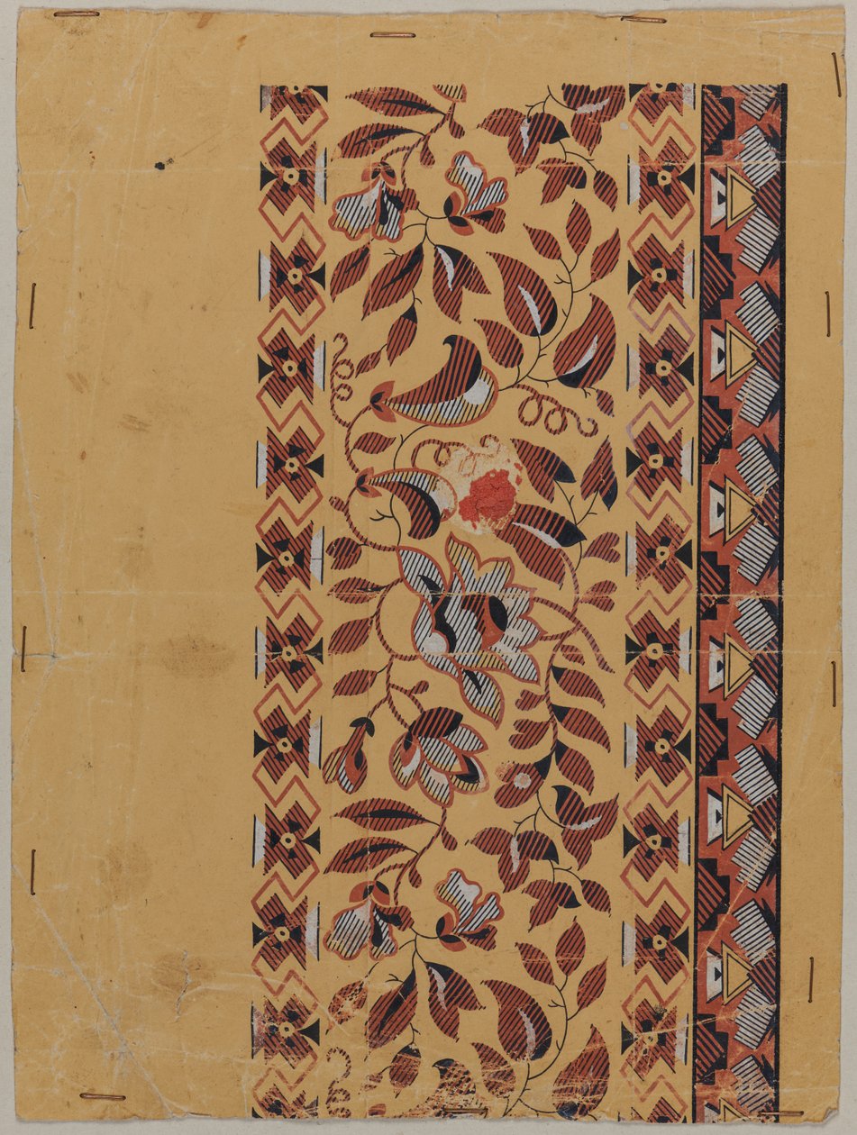 Designritning, tidigt 1800-tal av Unknown artist
