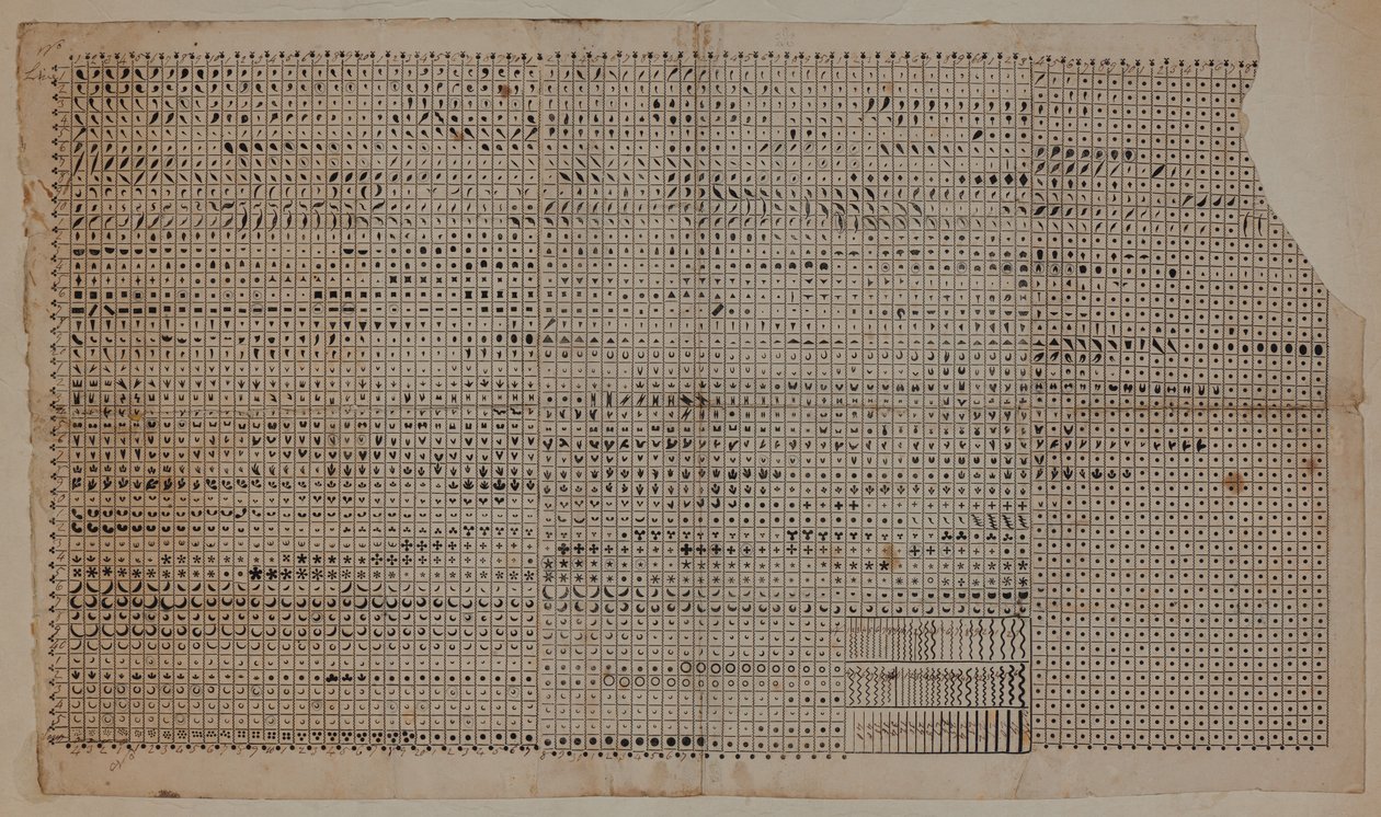 Designritning, slutet av 1700-talet eller början av 1800-talet av Unknown artist