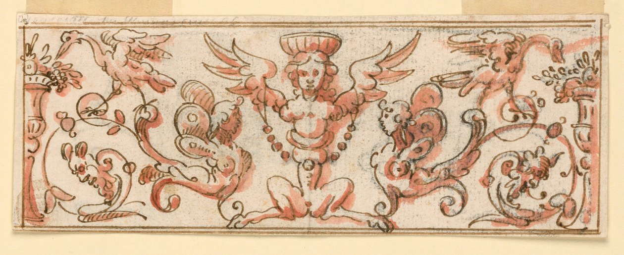 Design för en fris av Unknown artist