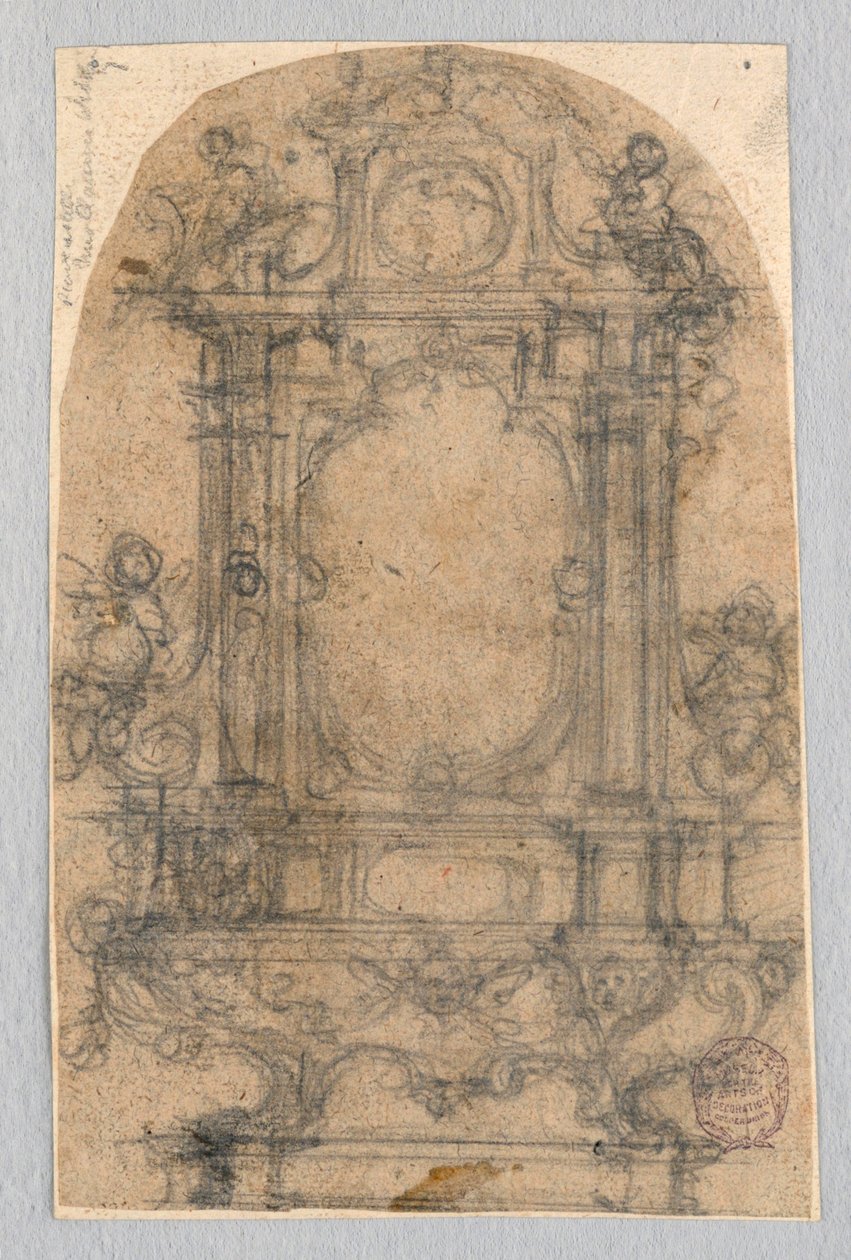 Design för ett altare av Unknown artist