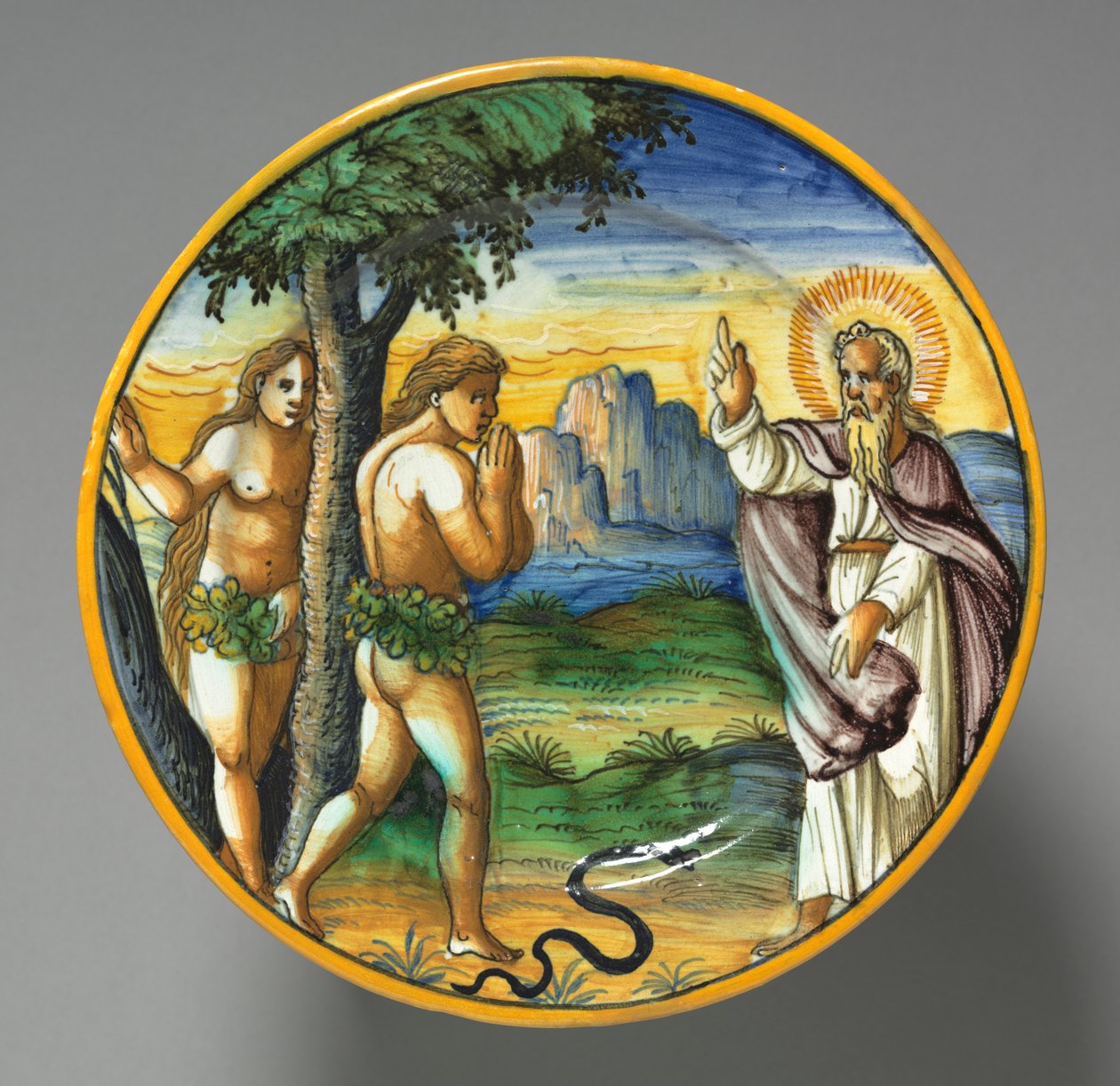 Maträtt som skildrar utvisningen av Unknown artist