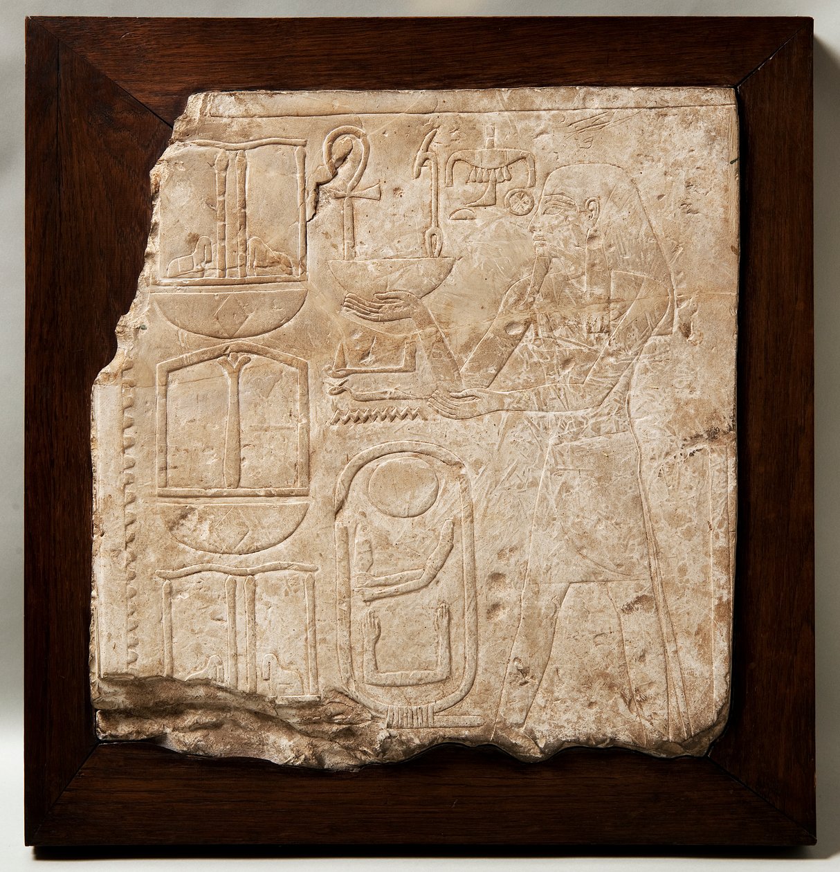 Genom överliggare relief av Amenhotep I av Unknown artist