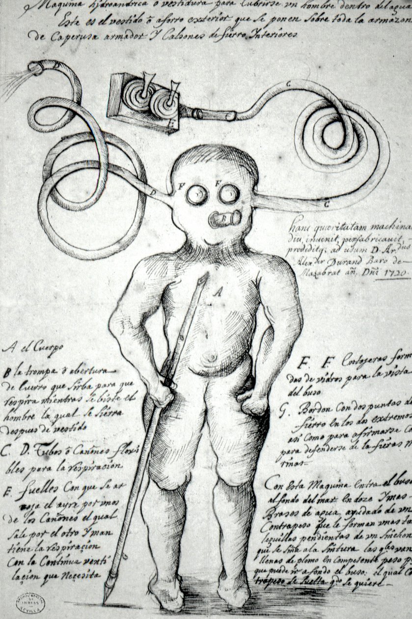 Teckning föreställande en man klädd i kostym. Peru av Unknown artist