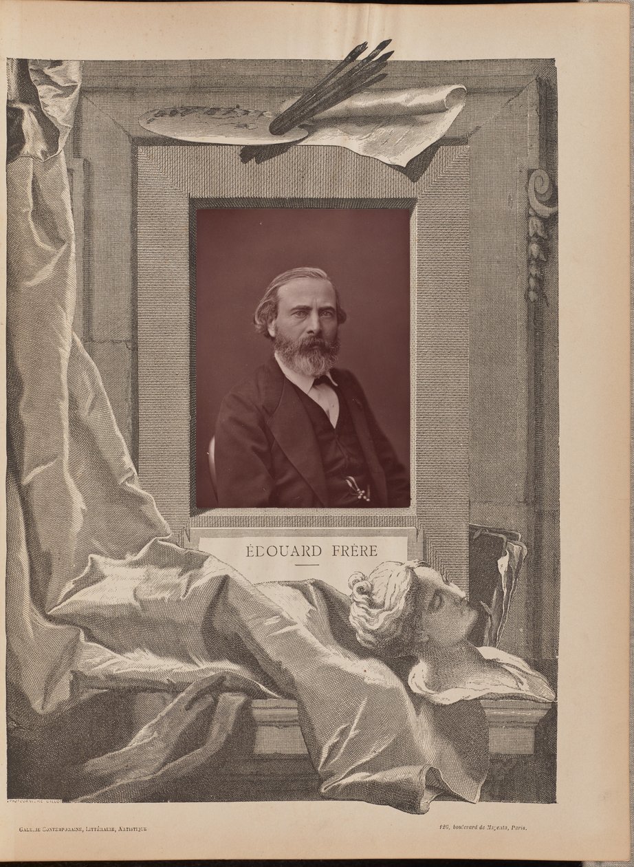 Édouard Frère av Unknown artist