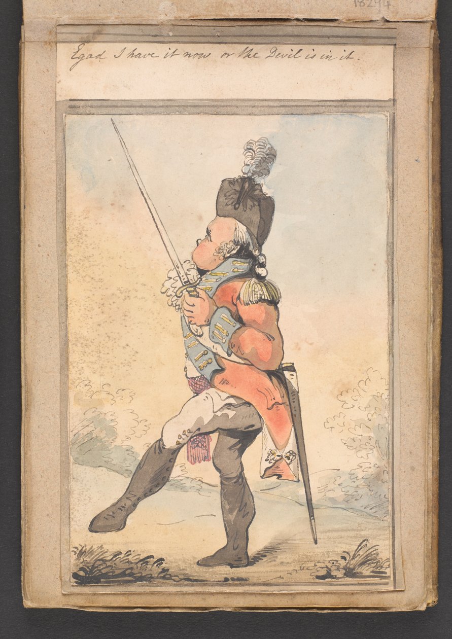 "Egad att jag har det nu eller så är djävulen i det" av Unknown artist