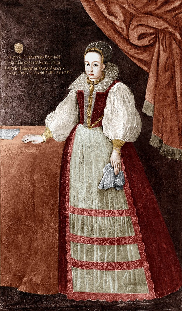 Elizabeth Bathory (olja på duk) av Unknown artist