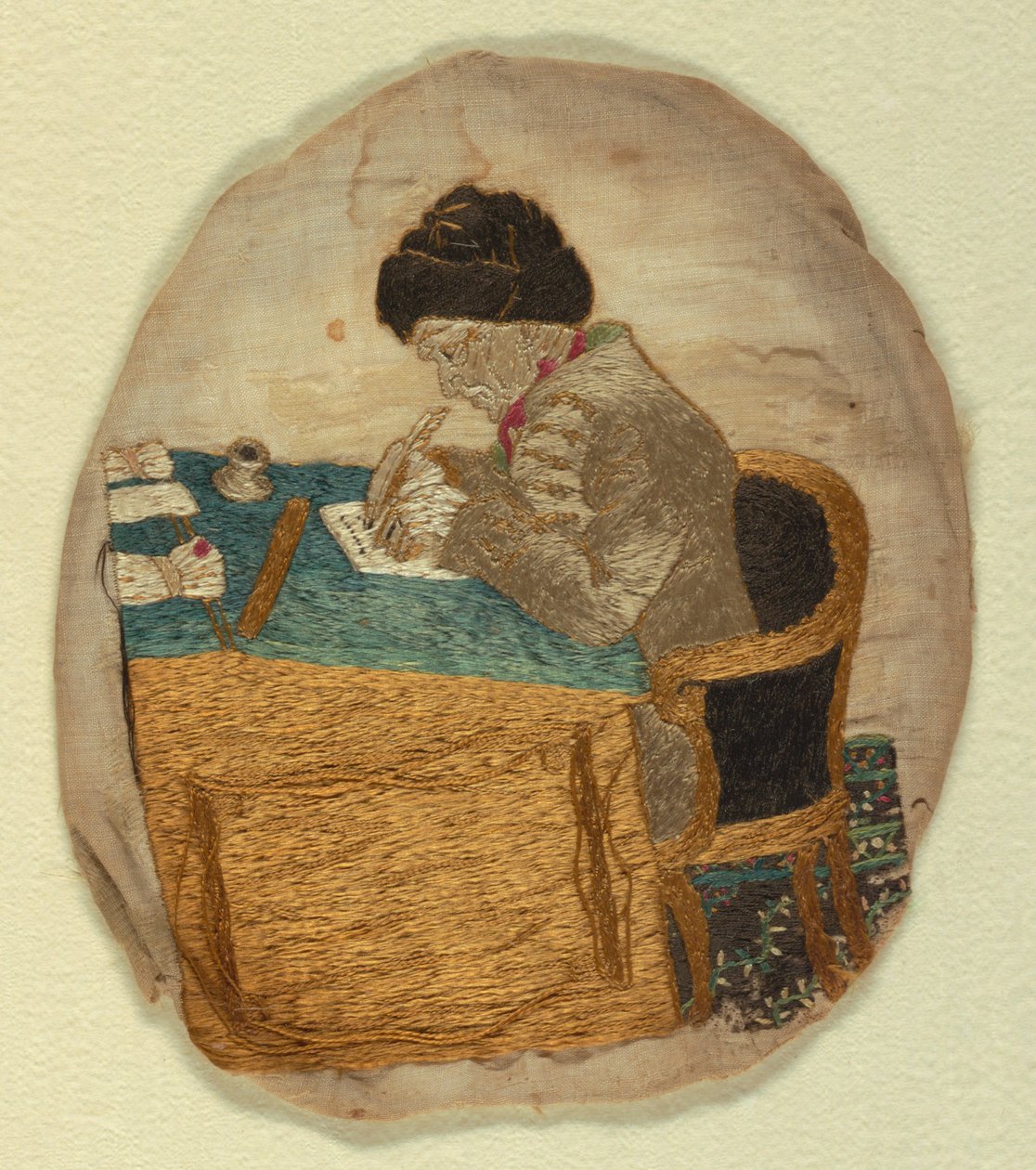 Broderad bild av Unknown artist