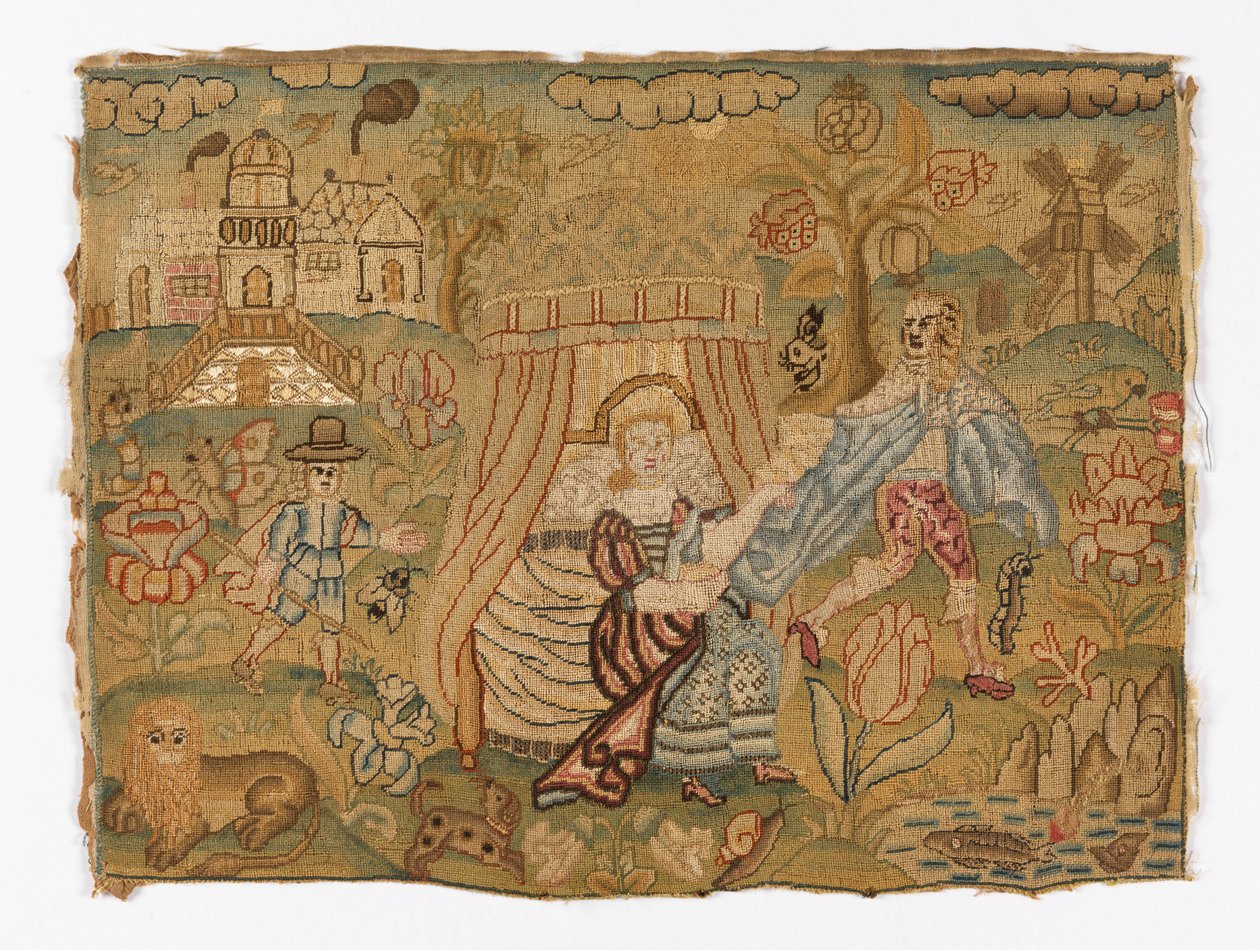 Broderad bild av Unknown artist