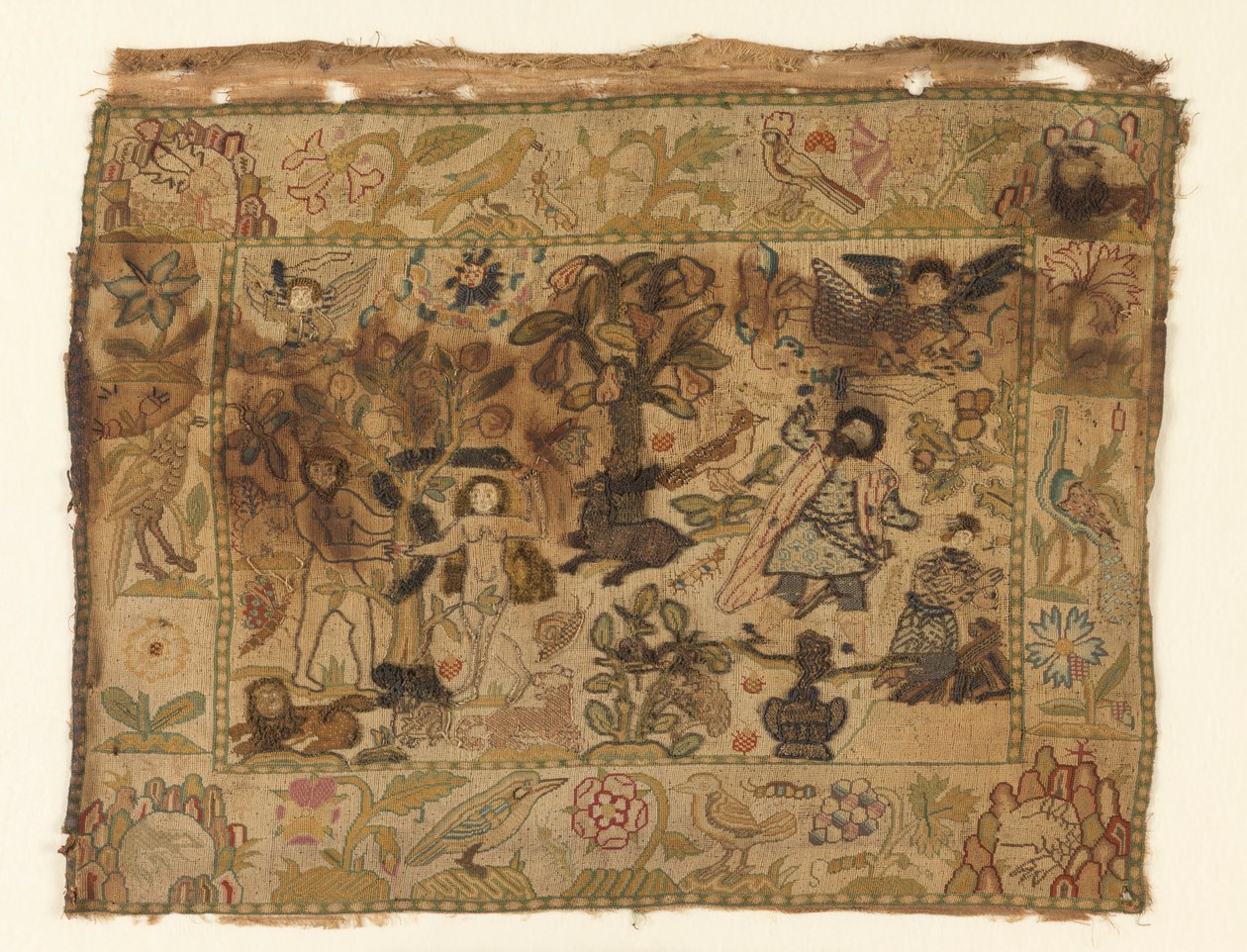 Broderad bild av Unknown artist