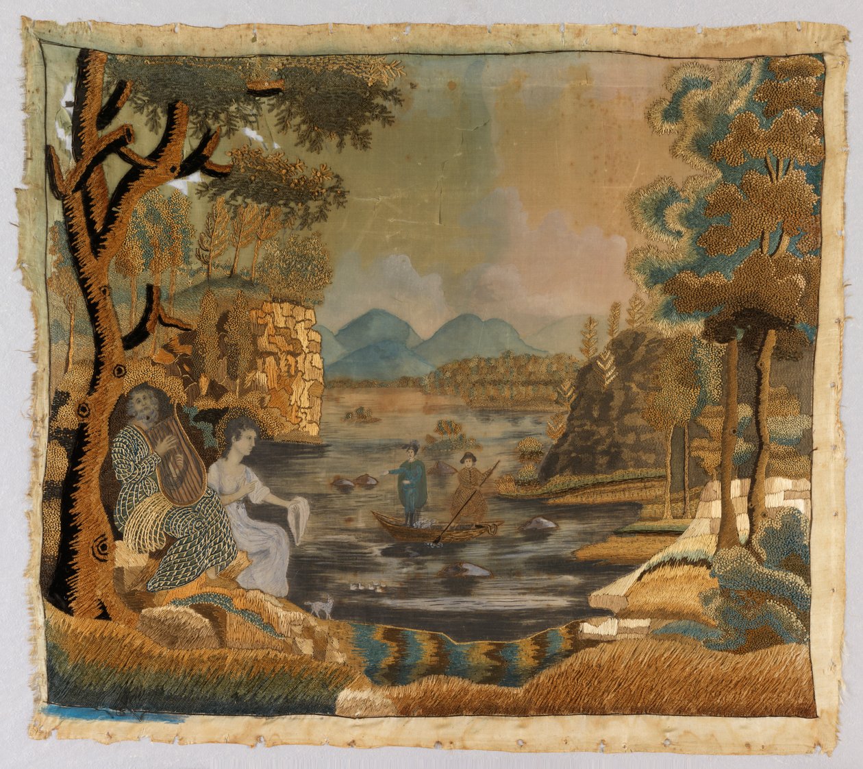 Broderad bild av Unknown artist