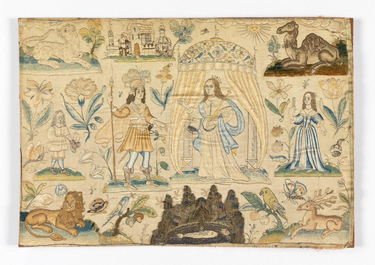 Broderad bild av Unknown artist