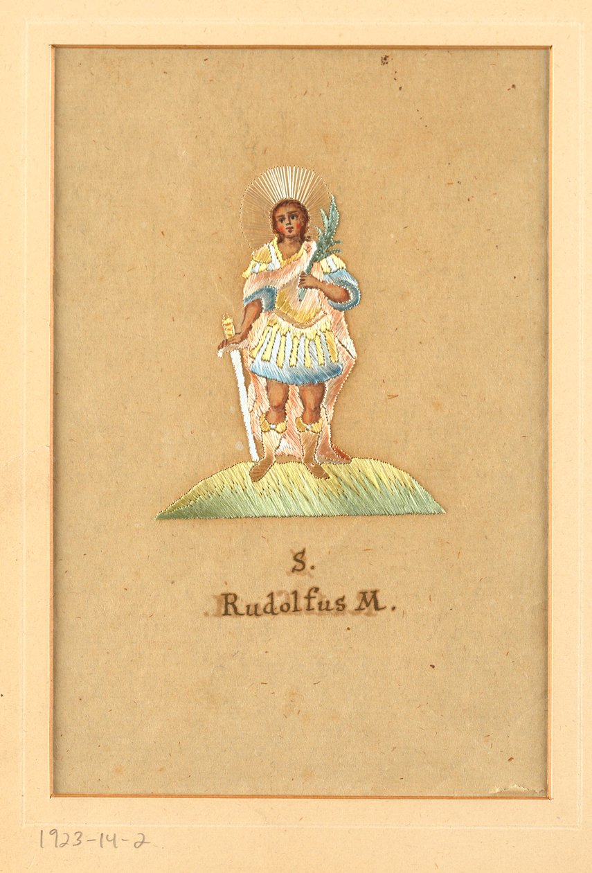 Broderad bild av Unknown artist