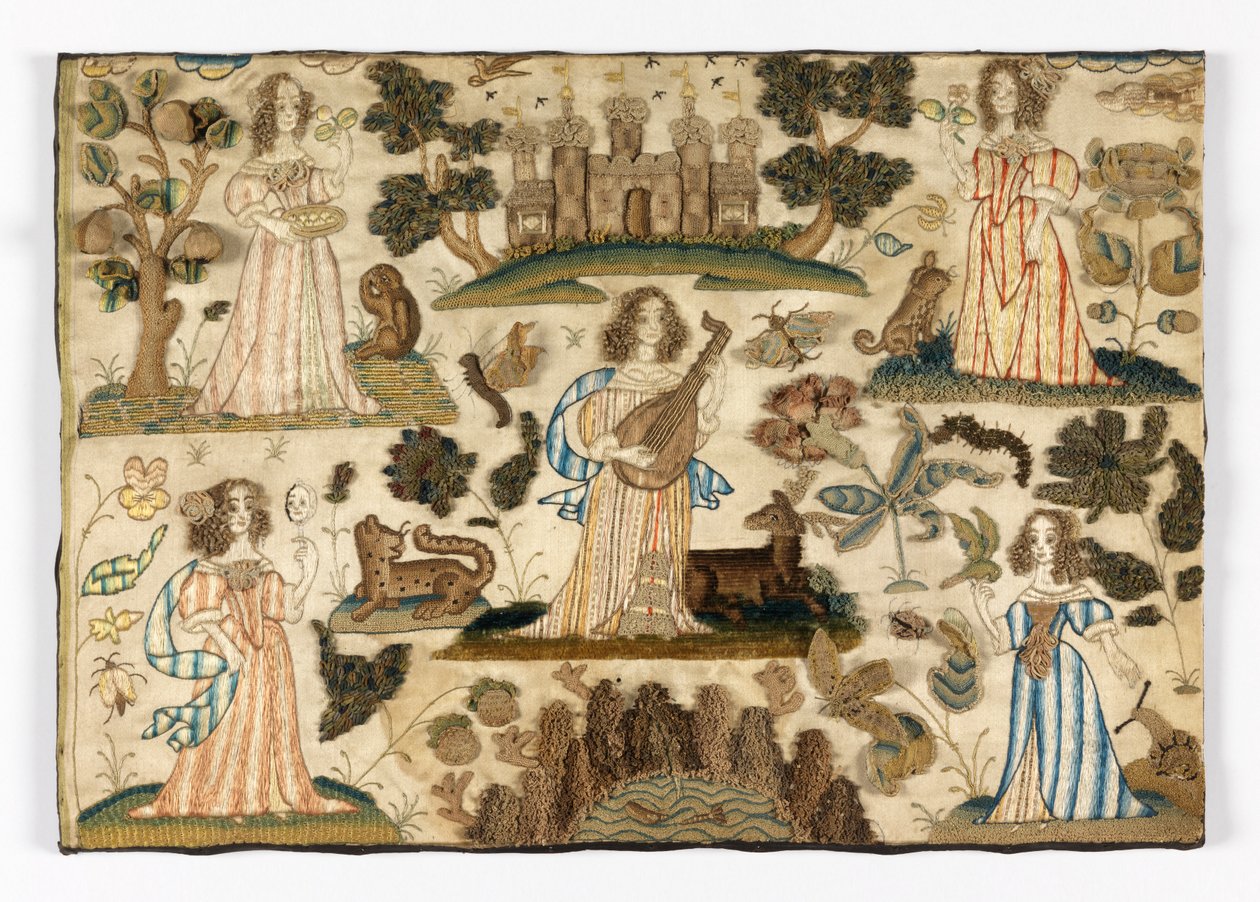 Broderad bild av Unknown artist