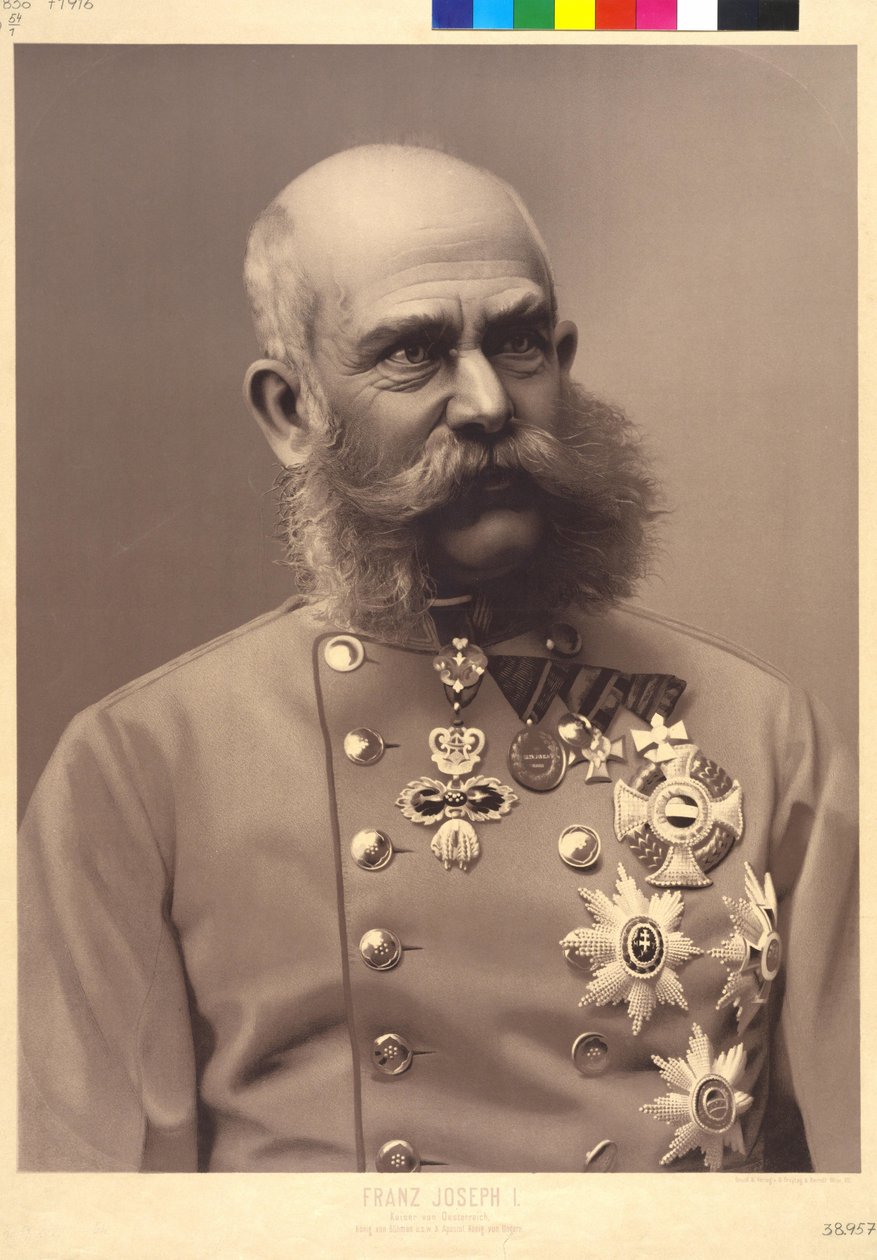 Kejsare av Österrike Franz Joseph I av Unknown artist