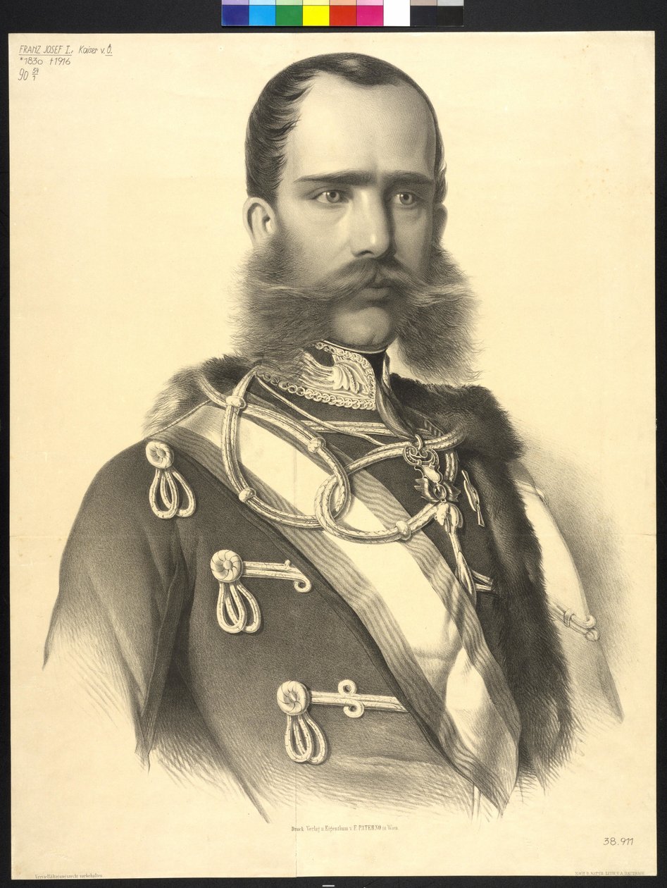 Kejsare av Österrike Franz Joseph I av Unknown artist