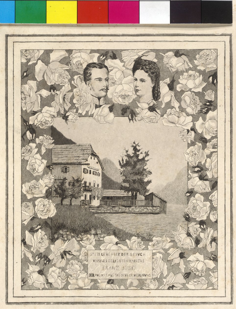 Kejsare av Österrike och Elisabeth Franz Joseph I av Unknown artist