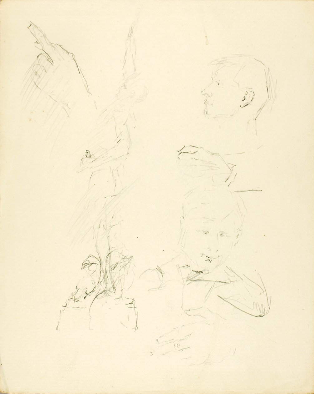 Figurskisser av Unknown artist