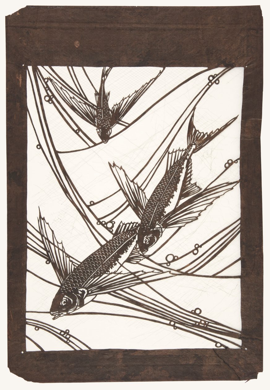 Flygande fisk av Unknown artist