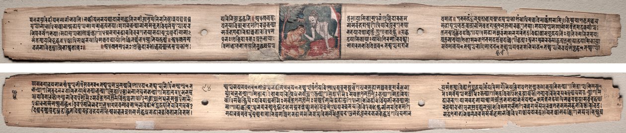 Folio 94, från en Gandavyuha-sutra (Skriften av den högsta uppsättningen) av Unknown artist