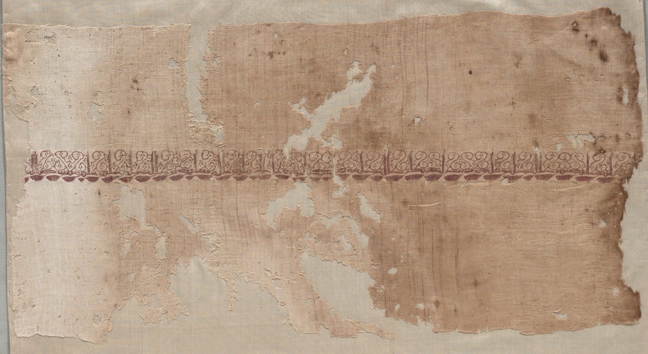 Fragment av en Tiraz av Unknown artist