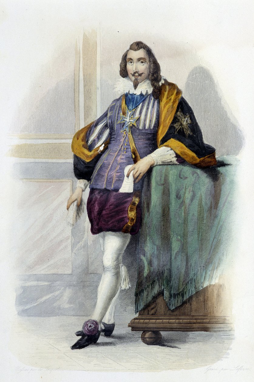 Francois de Bassompierre (marskalk de Bassompierre) (1579-1646) - i "" Den franske Plutarchen"" av Unknown artist