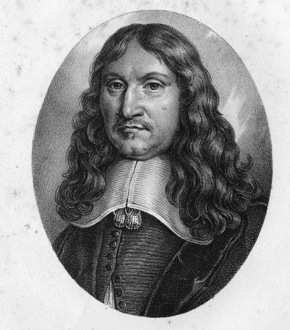 François Eudes de Mézeray fransk historiker (1610 till 1683). av Unknown artist