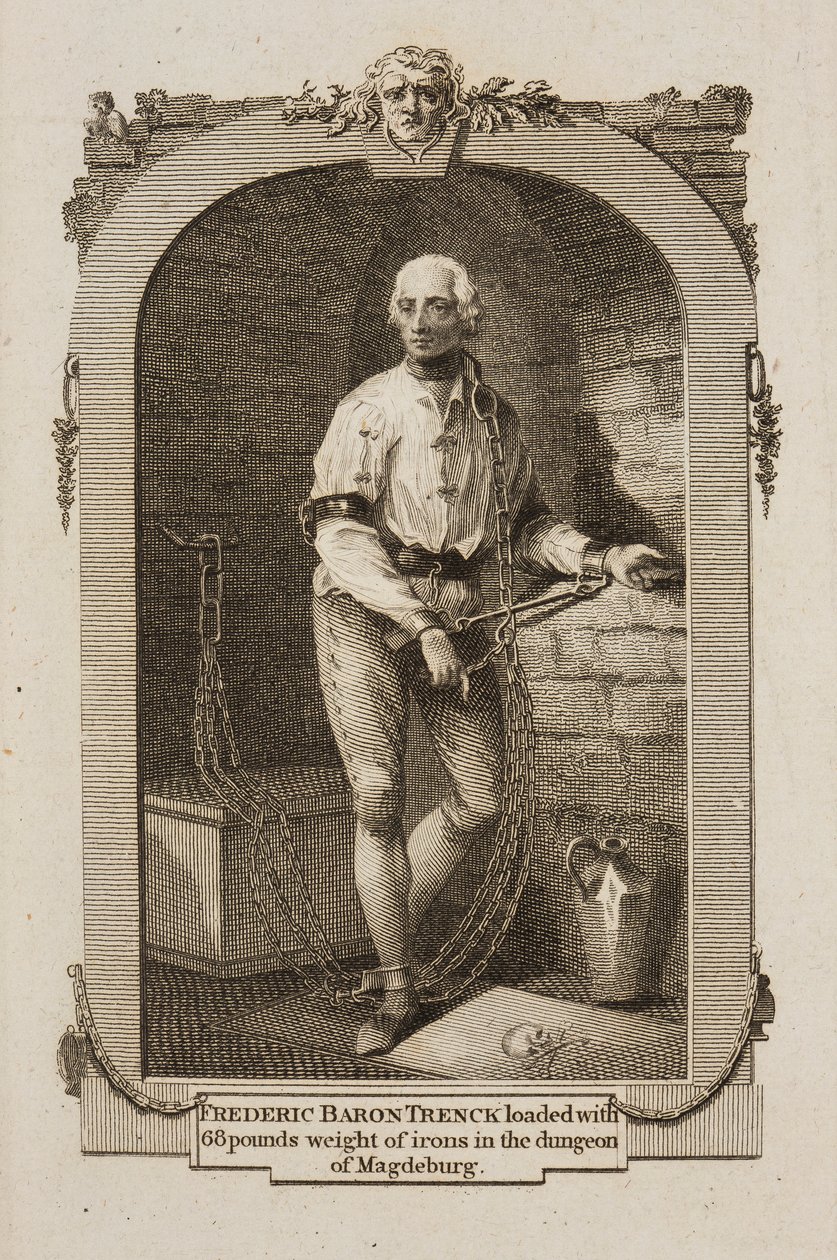 Fredrik Baron Trenck av Unknown artist
