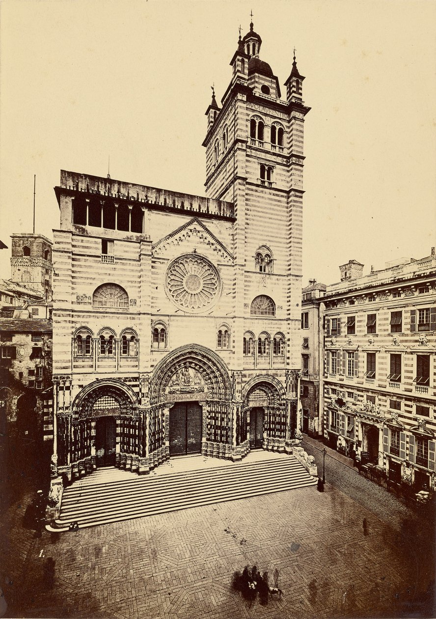 [Genuas katedral] av Unknown artist