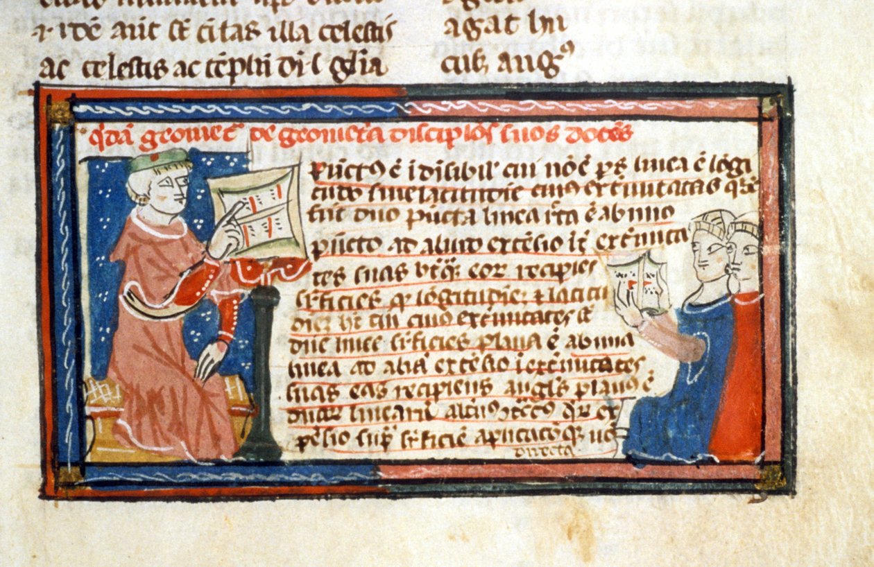 Geometerlopp - Medeltidens belysning (ref.418 av Unknown artist