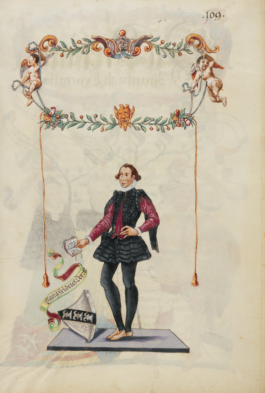 Georg Friedrich Derrer av Unknown artist