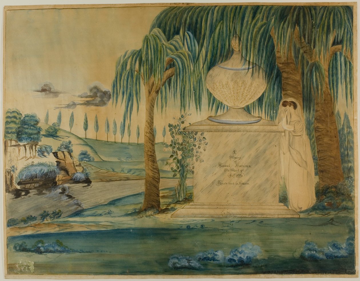 Hannah Harrisons grav av Unknown artist