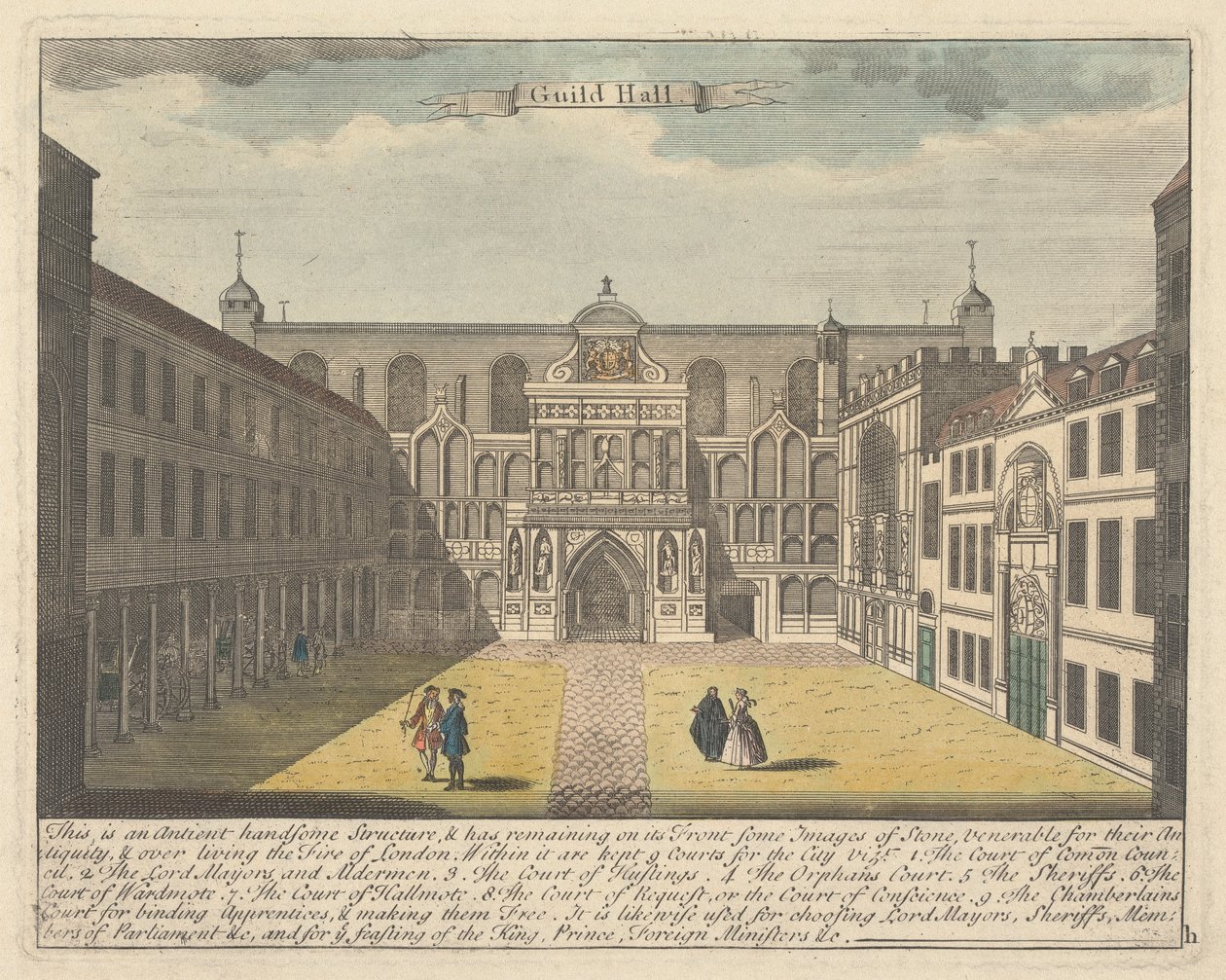 Guild Hall av Unknown artist