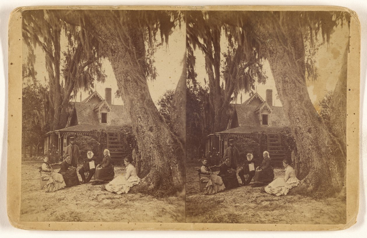 [H(arriet) B(eecher) Stowes hem i Florida] av Unknown artist