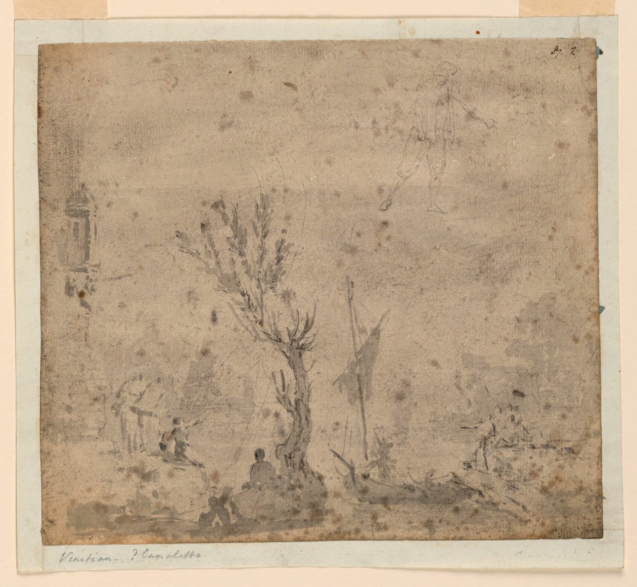 Hamnscenen av Unknown artist