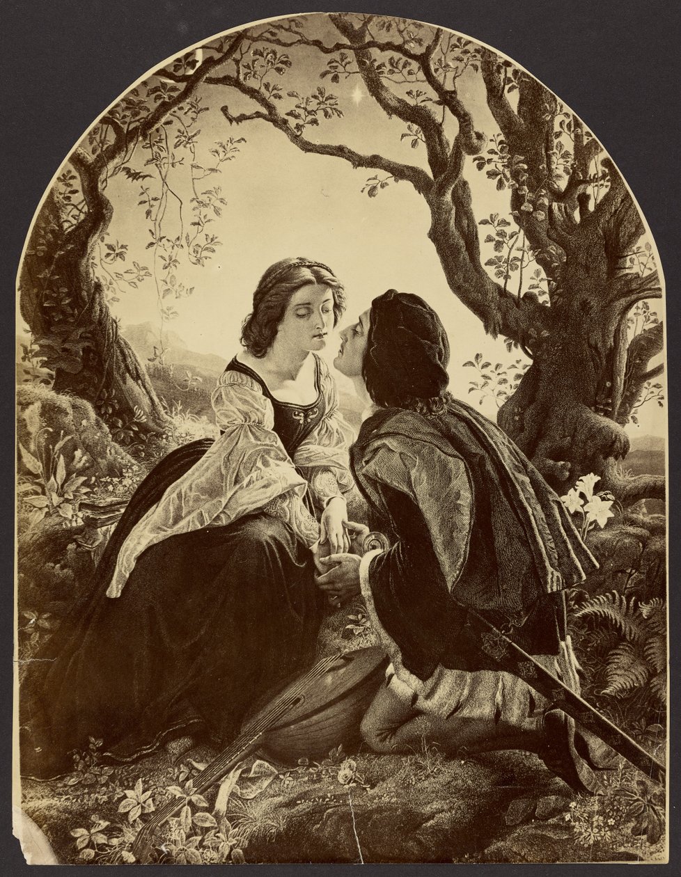 [Hesperus, Aftonstjärnan, helig för älskande, 1855 av Sir Joseph Noel Paton] av Unknown artist