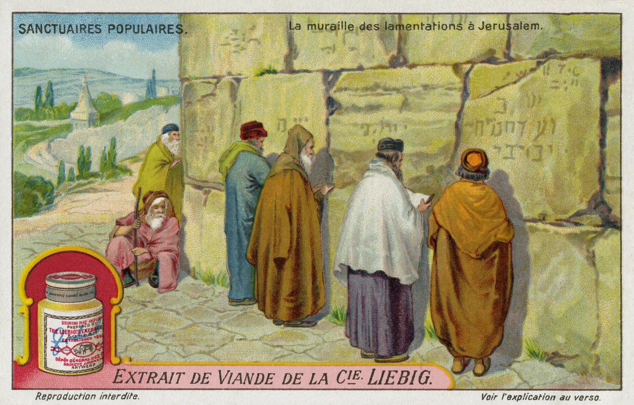 Heliga helgedomar, Liebig samlarkort 1924 av Unknown artist