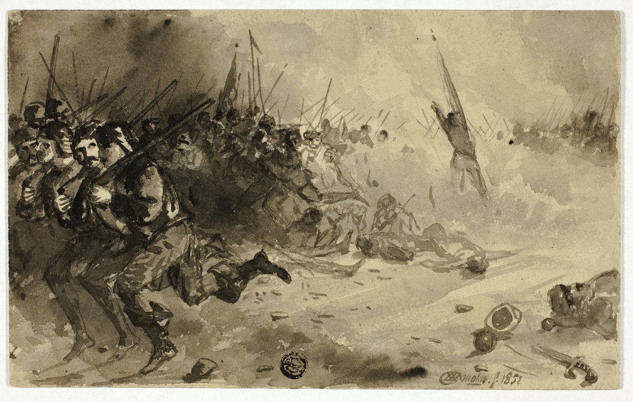 Infanteristrid av Unknown artist