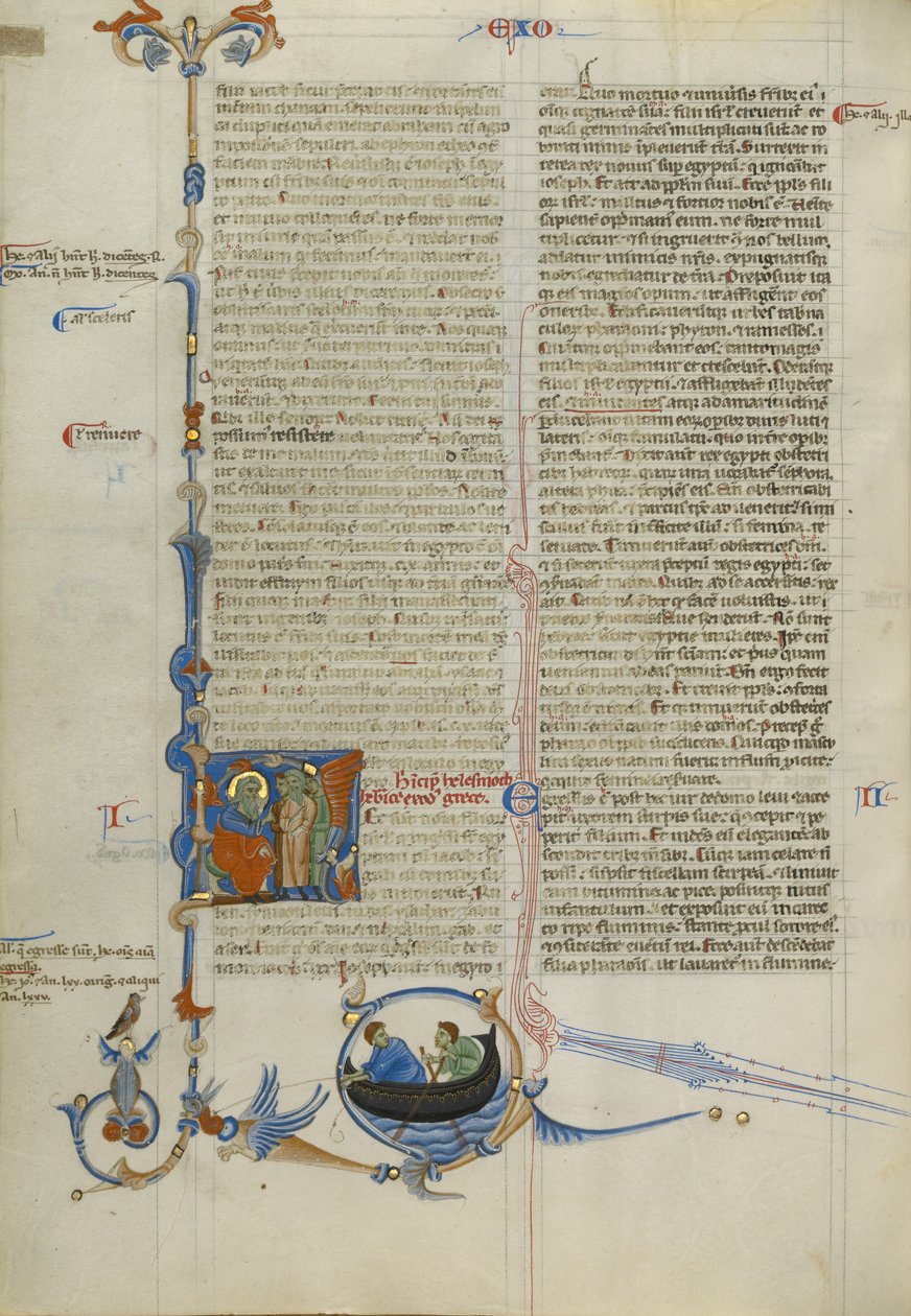 Inledande H: Moses talar till israeliterna av Unknown artist
