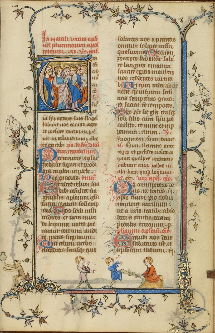 Inledande T: De tolv apostlarna av Unknown artist