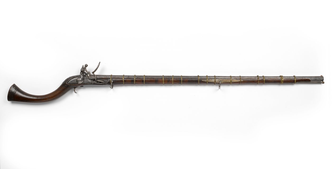 Jezail, ca 1800 (jezail, flintlock) av Unknown artist
