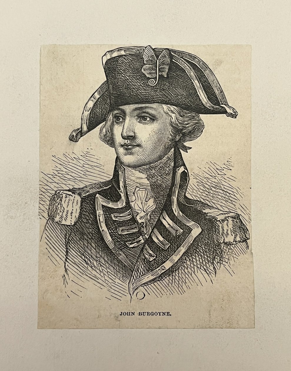 John Burgoyne av Unknown artist